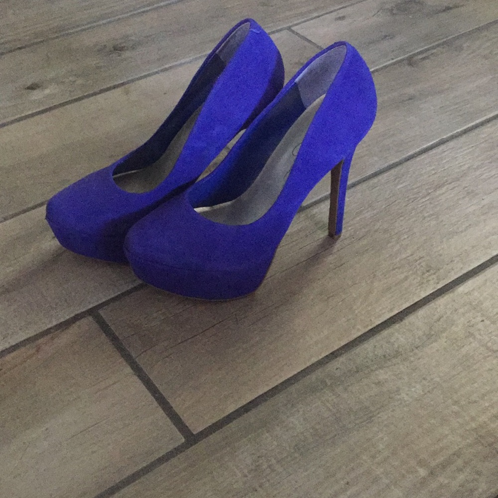 Cobalt Jessica Simpson Heels